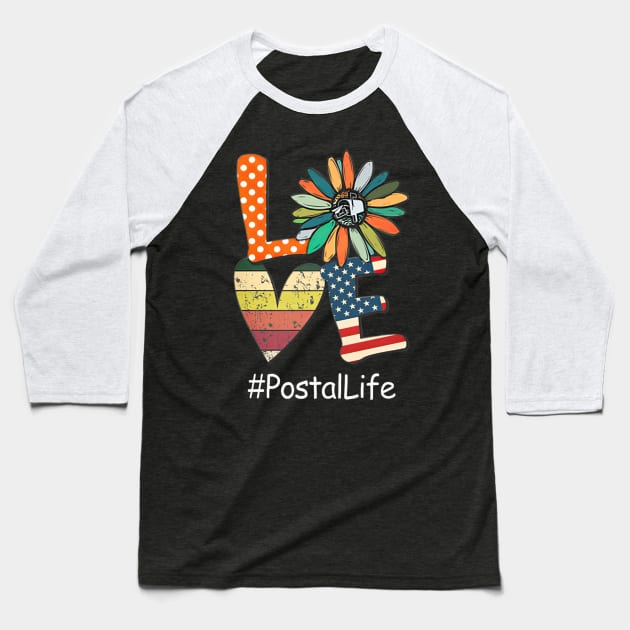 Postal Worker - PostalLife Baseball T-Shirt by janayeanderson48214